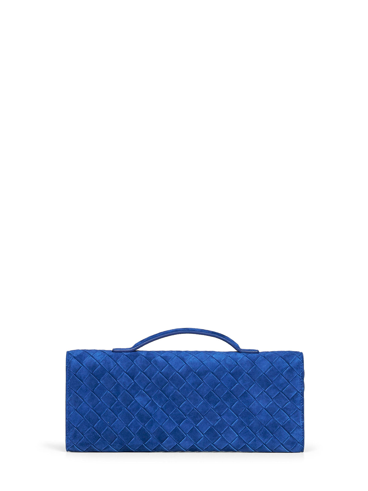 Bottega Veneta Women Blue Royal Andiamo Clutch Top Handle Clutch Bag BOTTEGA VENETA