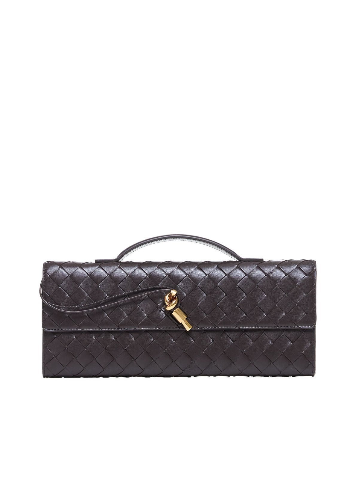 Bottega Veneta Women Fondant Andiamo Clutch Top Handle Clutch Bag BOTTEGA VENETA