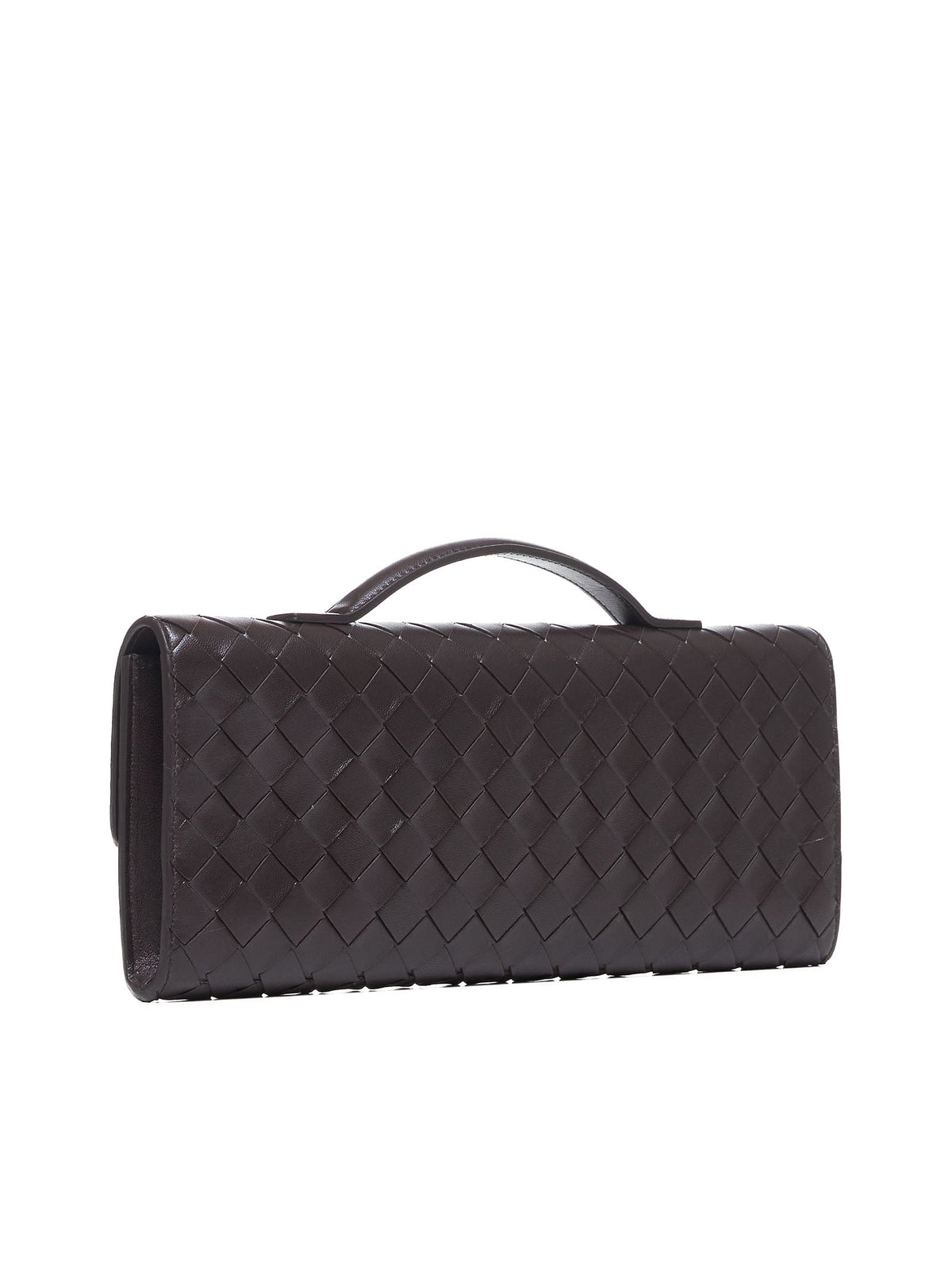 Bottega Veneta Women Fondant Andiamo Clutch Top Handle Clutch Bag BOTTEGA VENETA