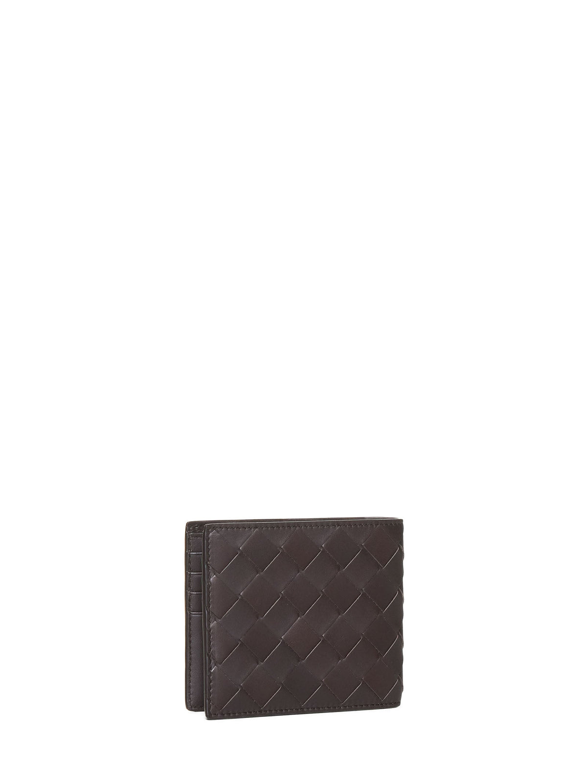 Bottega Veneta Women Brown Bi-Fold Intrecciato Wallet BOTTEGA VENETA