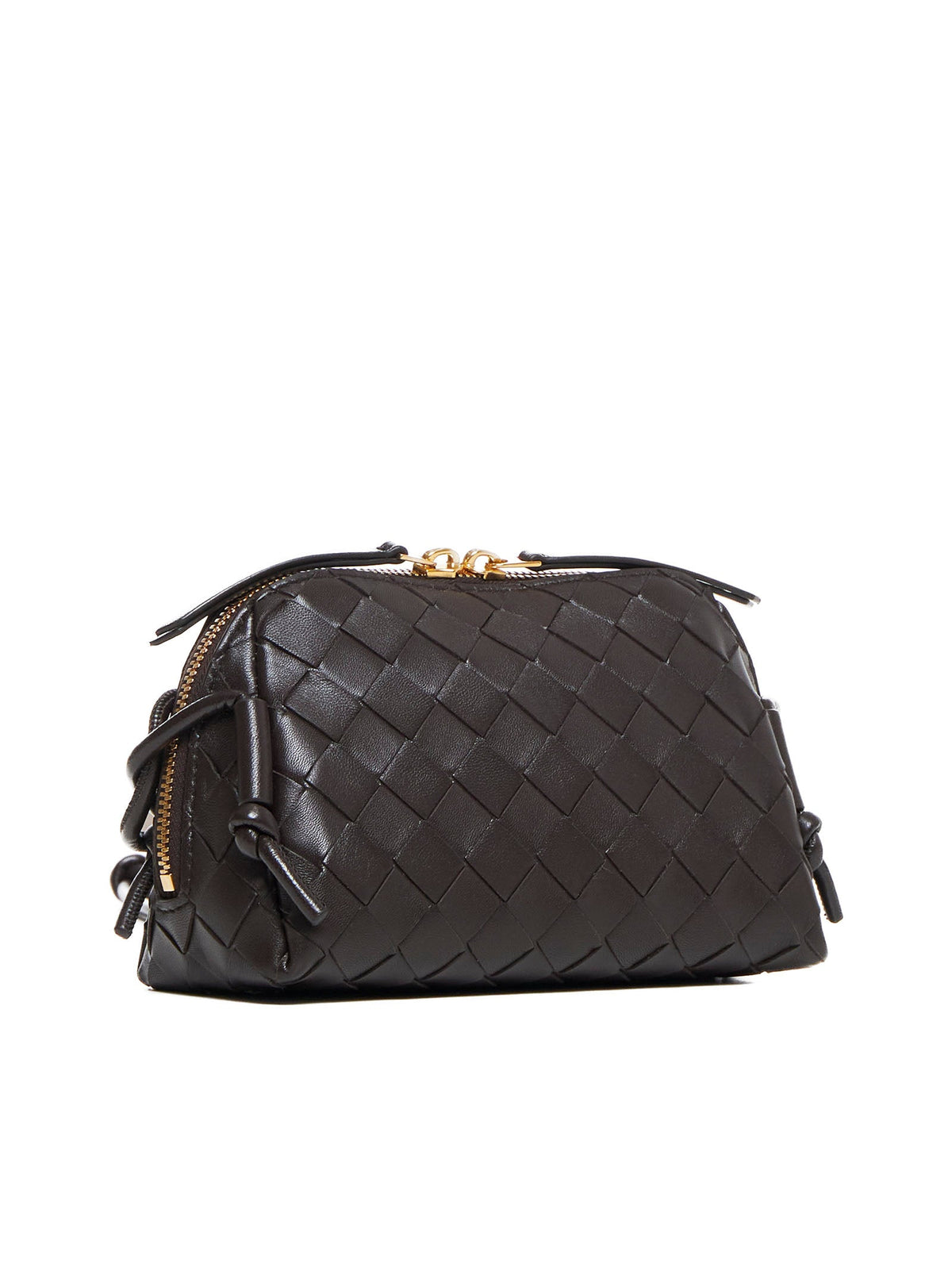 Bottega Veneta Women Intrecciato Leather Concert Pouch BOTTEGA VENETA