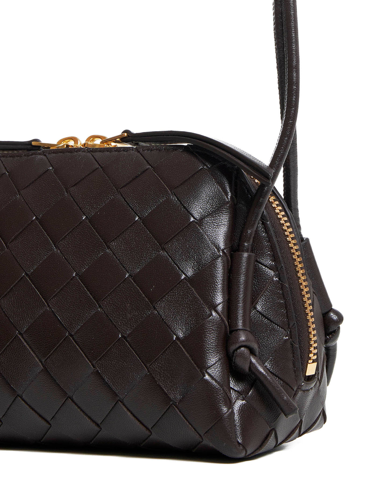 Bottega Veneta Women Intrecciato Leather Concert Pouch BOTTEGA VENETA