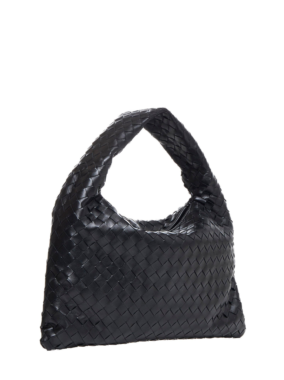 Bottega Veneta Women Tote Bag In Leather With Intrecciato Hop Motif BOTTEGA VENETA