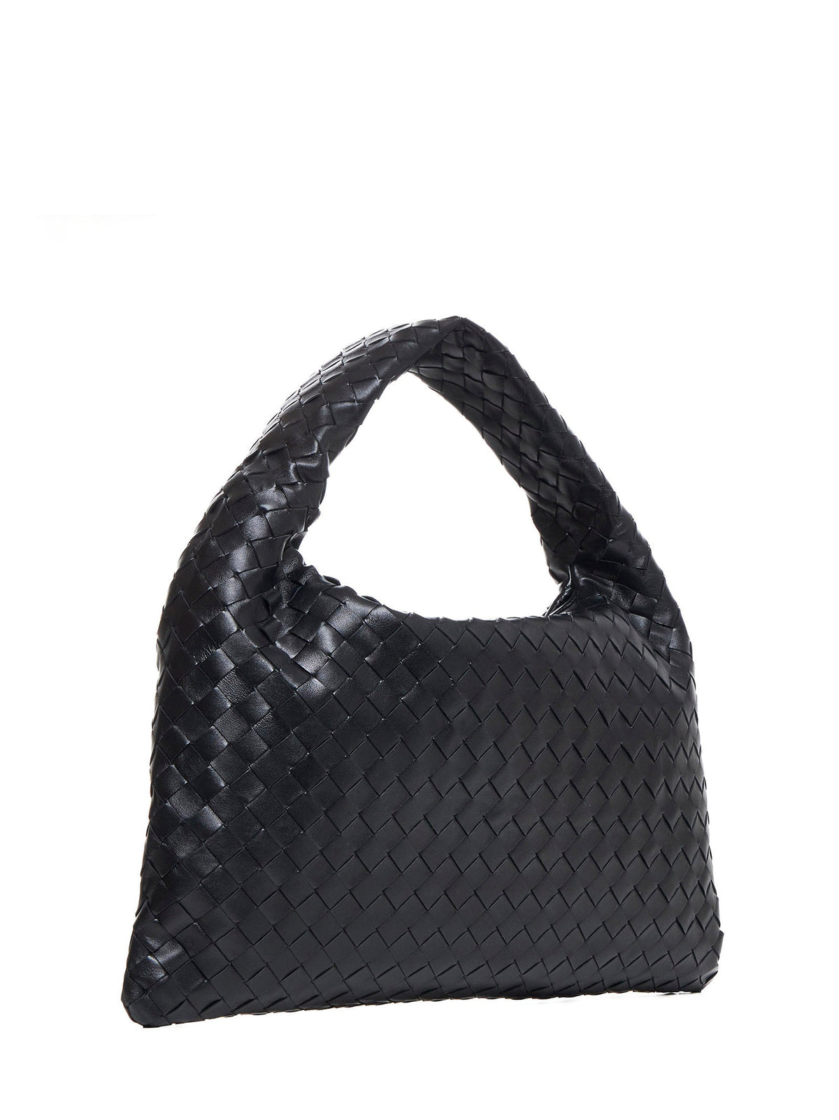 Bottega Veneta Women Tote Bag In Leather With Intrecciato Hop Motif BOTTEGA VENETA