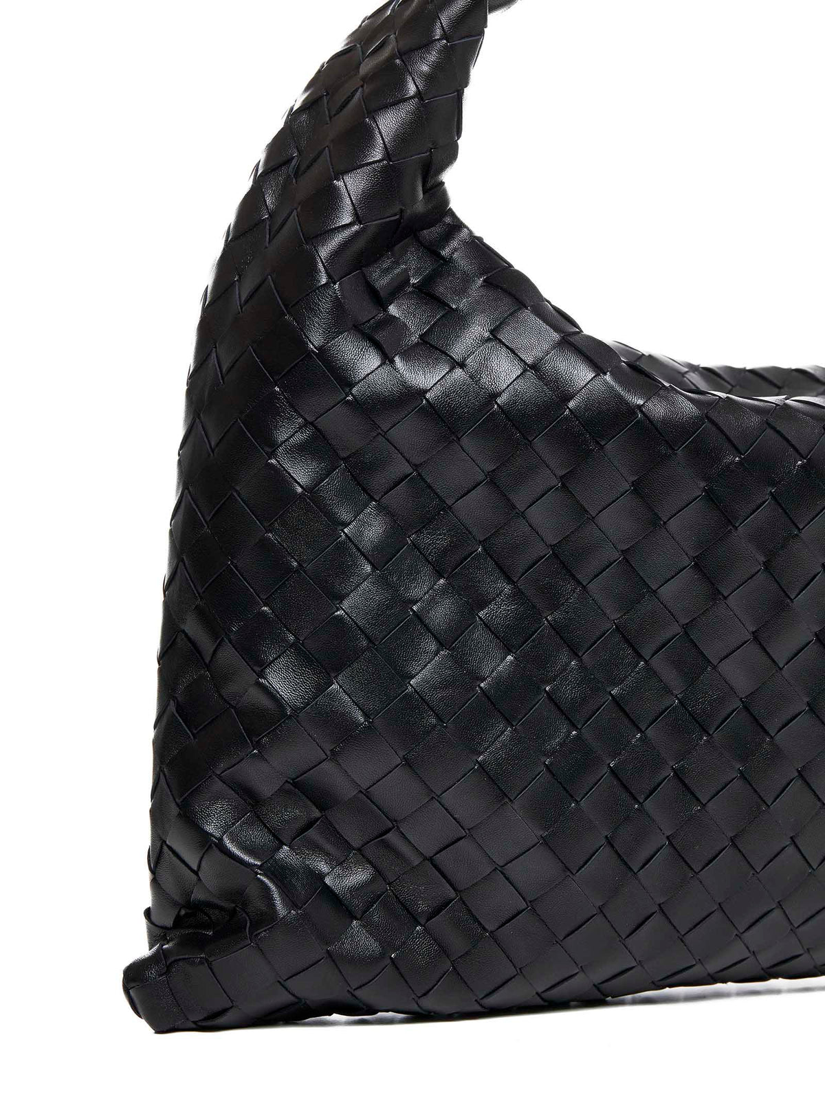 Bottega Veneta Women Tote Bag In Leather With Intrecciato Hop Motif BOTTEGA VENETA