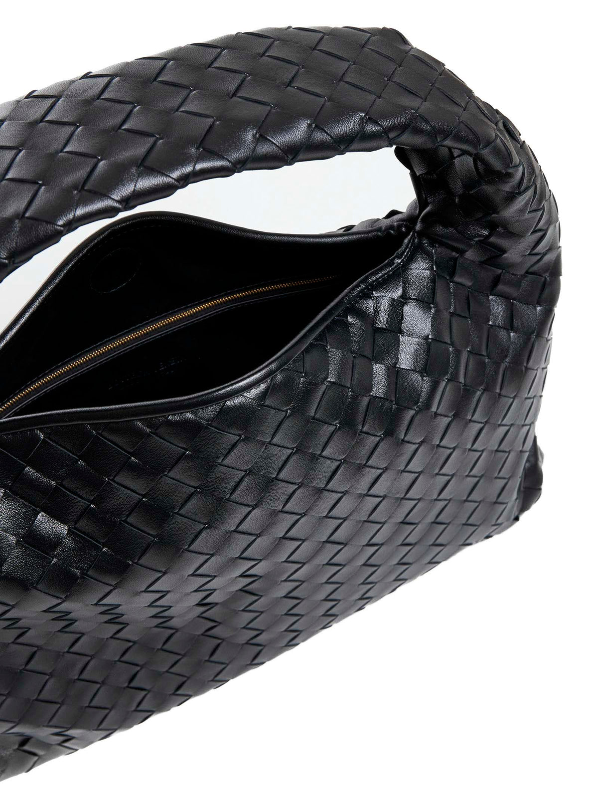 Bottega Veneta Women Tote Bag In Leather With Intrecciato Hop Motif BOTTEGA VENETA