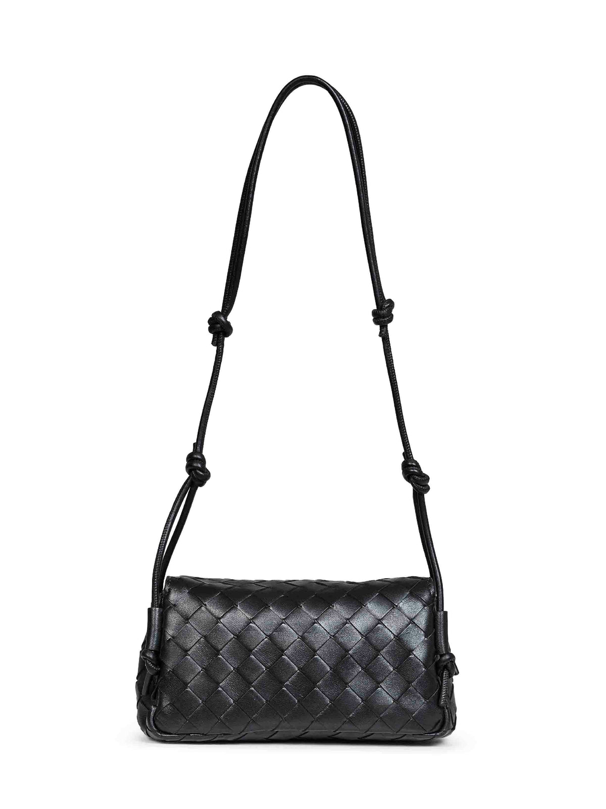 Bottega Veneta Women Black Notturno Crossbody Bag BOTTEGA VENETA