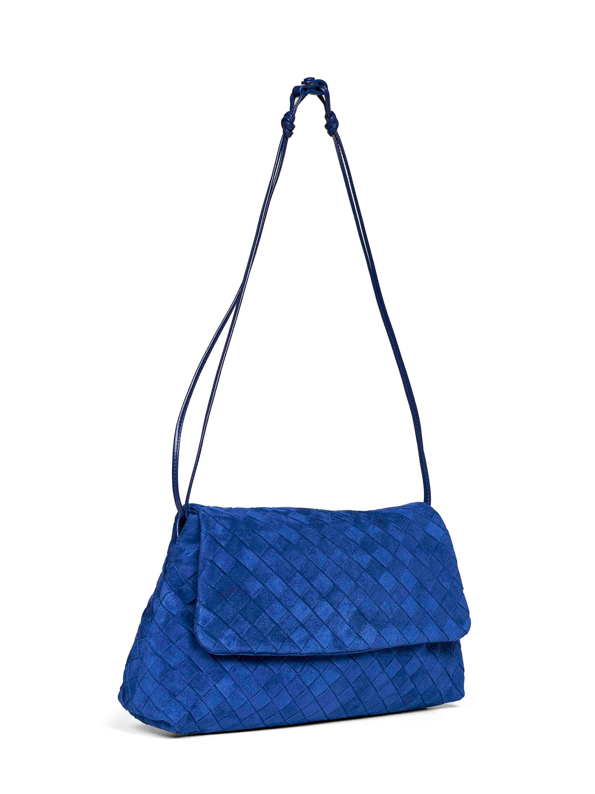 Bottega Veneta Women Blue Royal Giorno Pouch BOTTEGA VENETA