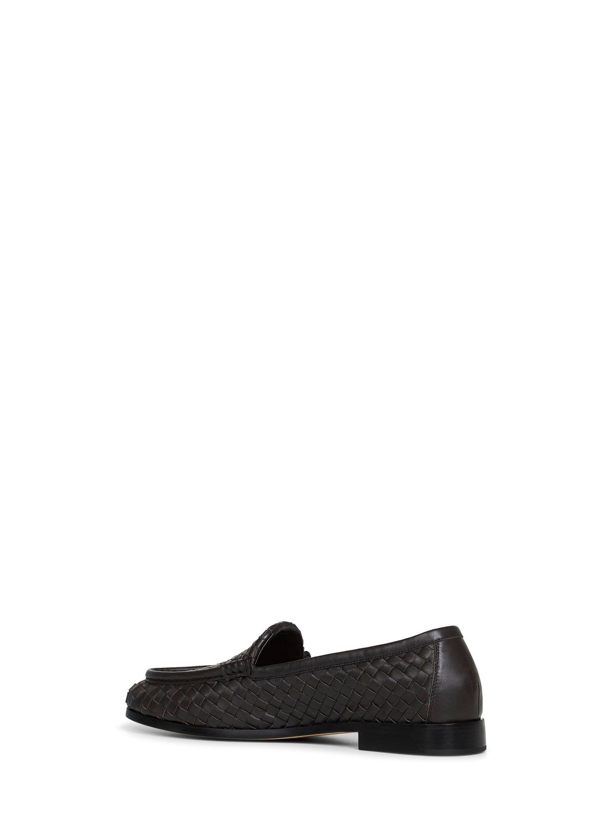 Bottega Veneta Men Espresso Intrecciato Nappa Leather Silenzio Loafers BOTTEGA VENETA