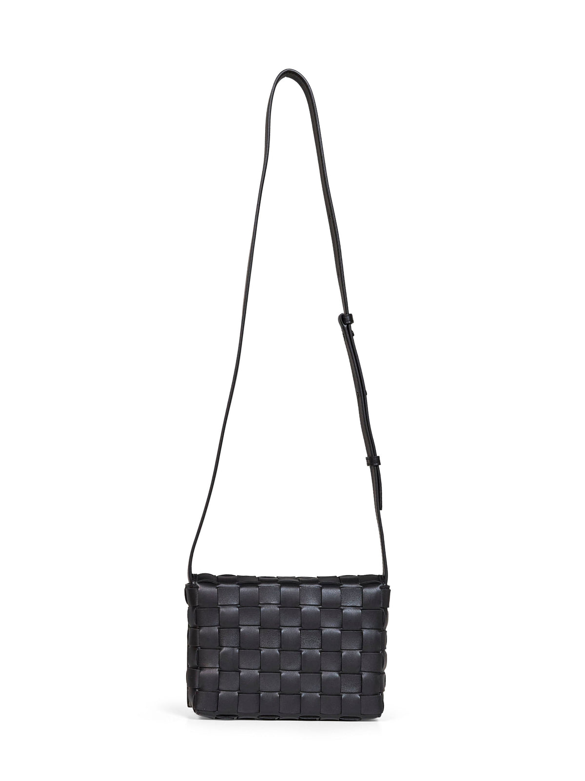 Bottega Veneta Men Black Orto Messenger Bag BOTTEGA VENETA