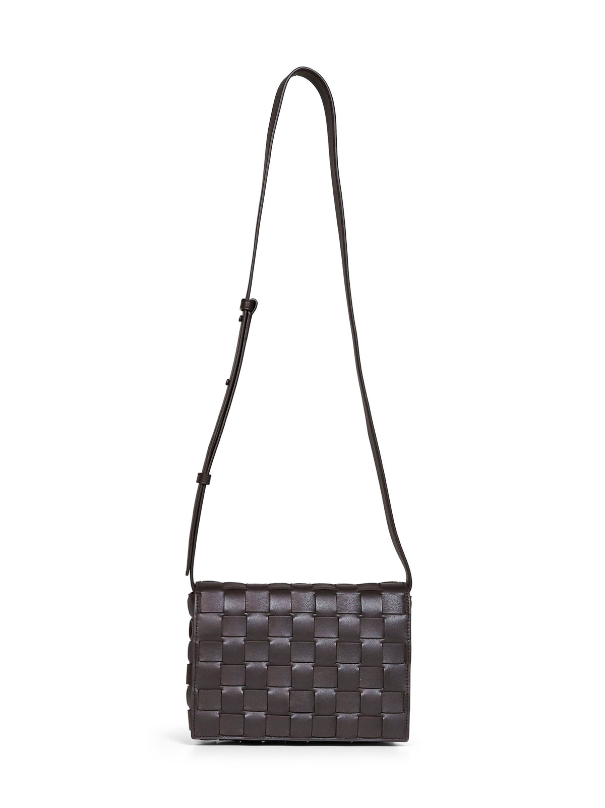 Bottega Veneta Men Espresso Orto Messenger Bag BOTTEGA VENETA