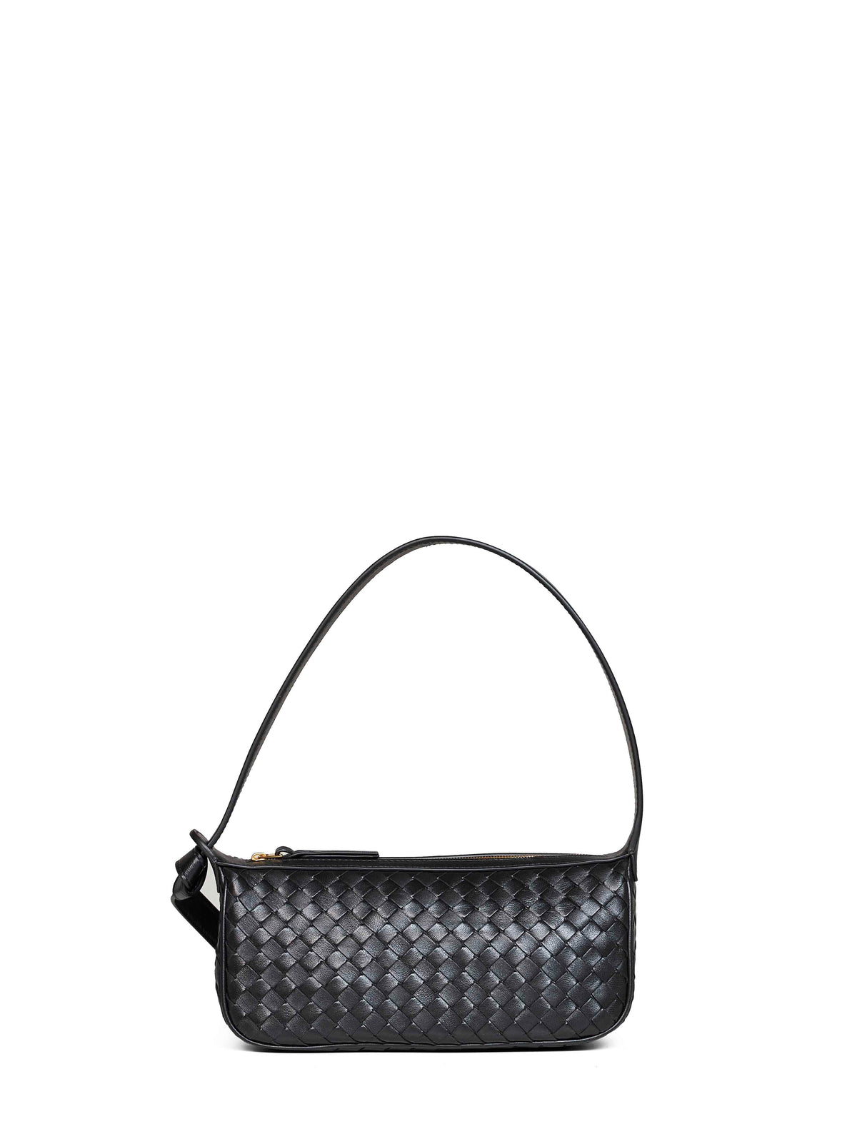 Bottega Veneta Women Black Knot Shoulder Bag BOTTEGA VENETA