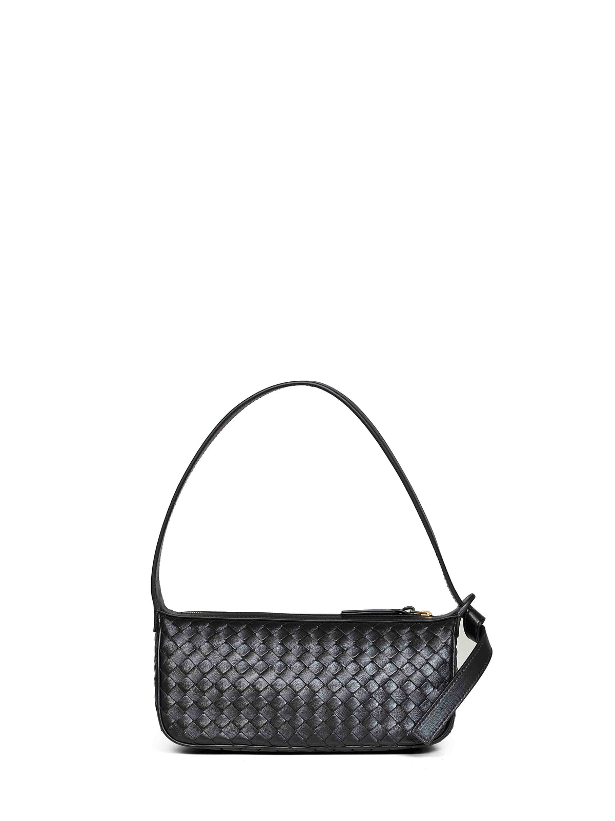 Bottega Veneta Women Black Knot Shoulder Bag BOTTEGA VENETA