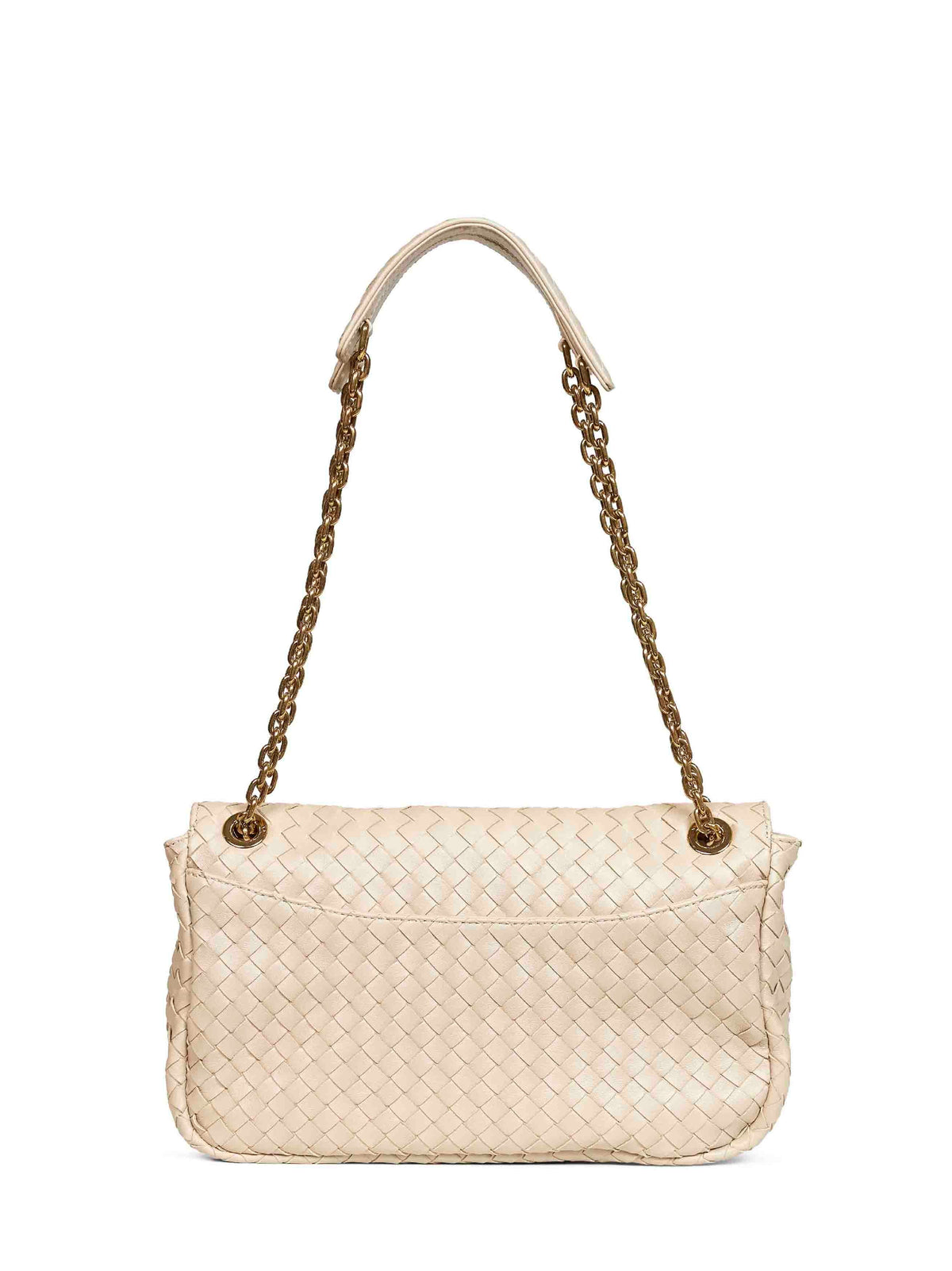 Bottega Veneta Women Ecru Madison Shoulder Bag BOTTEGA VENETA
