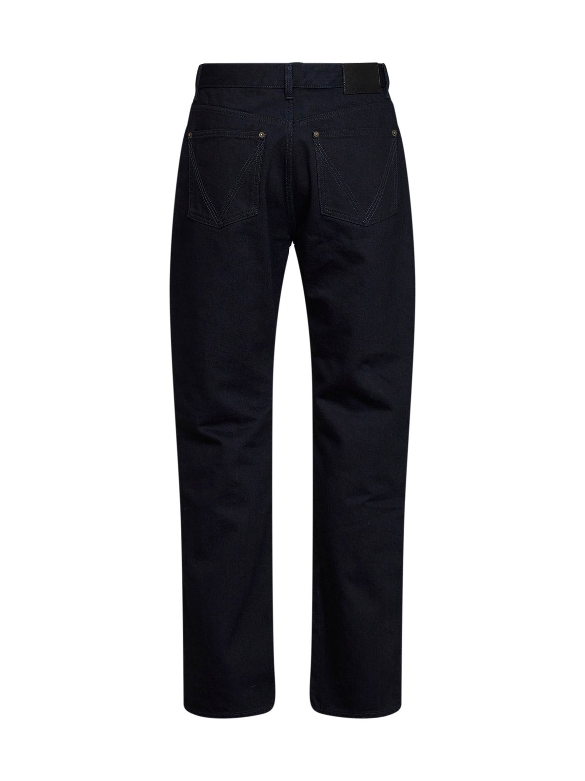 Bottega Veneta Men Dark Indigo Cotton Denim Straight-Leg Jeans BOTTEGA VENETA