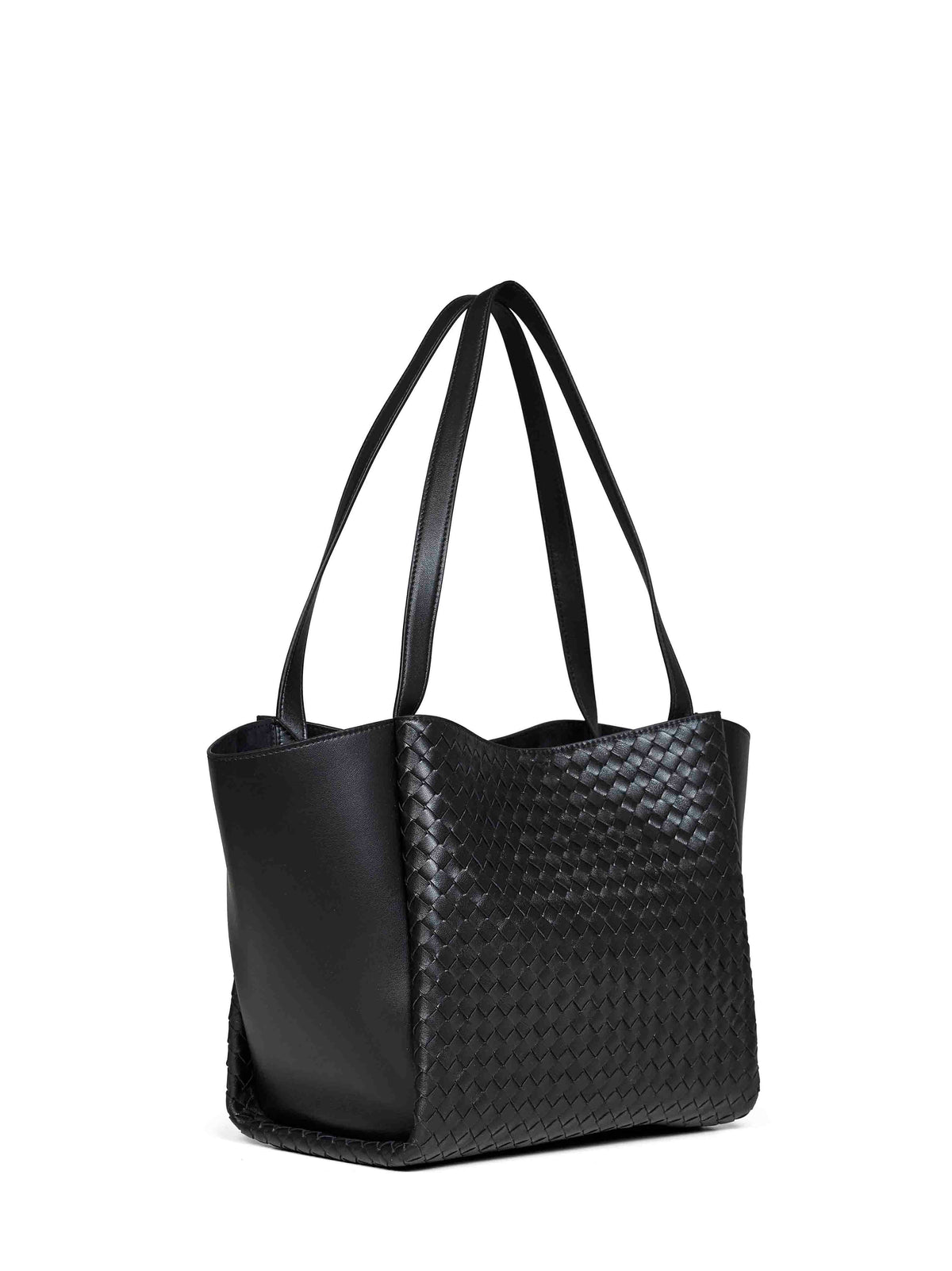 Bottega Veneta Women Black Corso Medium Tote Bag BOTTEGA VENETA