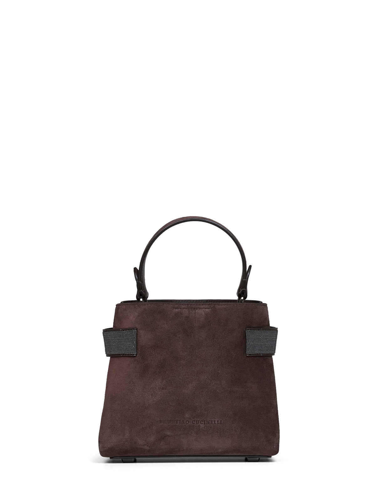 Brunello Cucinelli Women Espresso Essence Small Top-Handle Bag BRUNELLO CUCINELLI