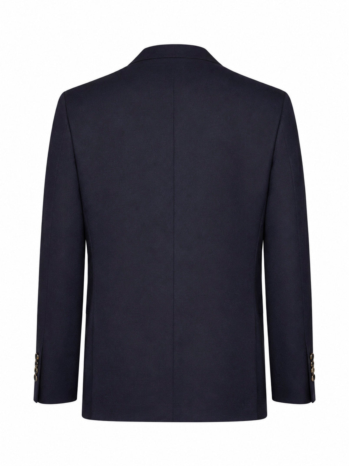 Brunello Cucinelli Men Blue Virgin Wool Flannel Deconstructed Blazer BRUNELLO CUCINELLI