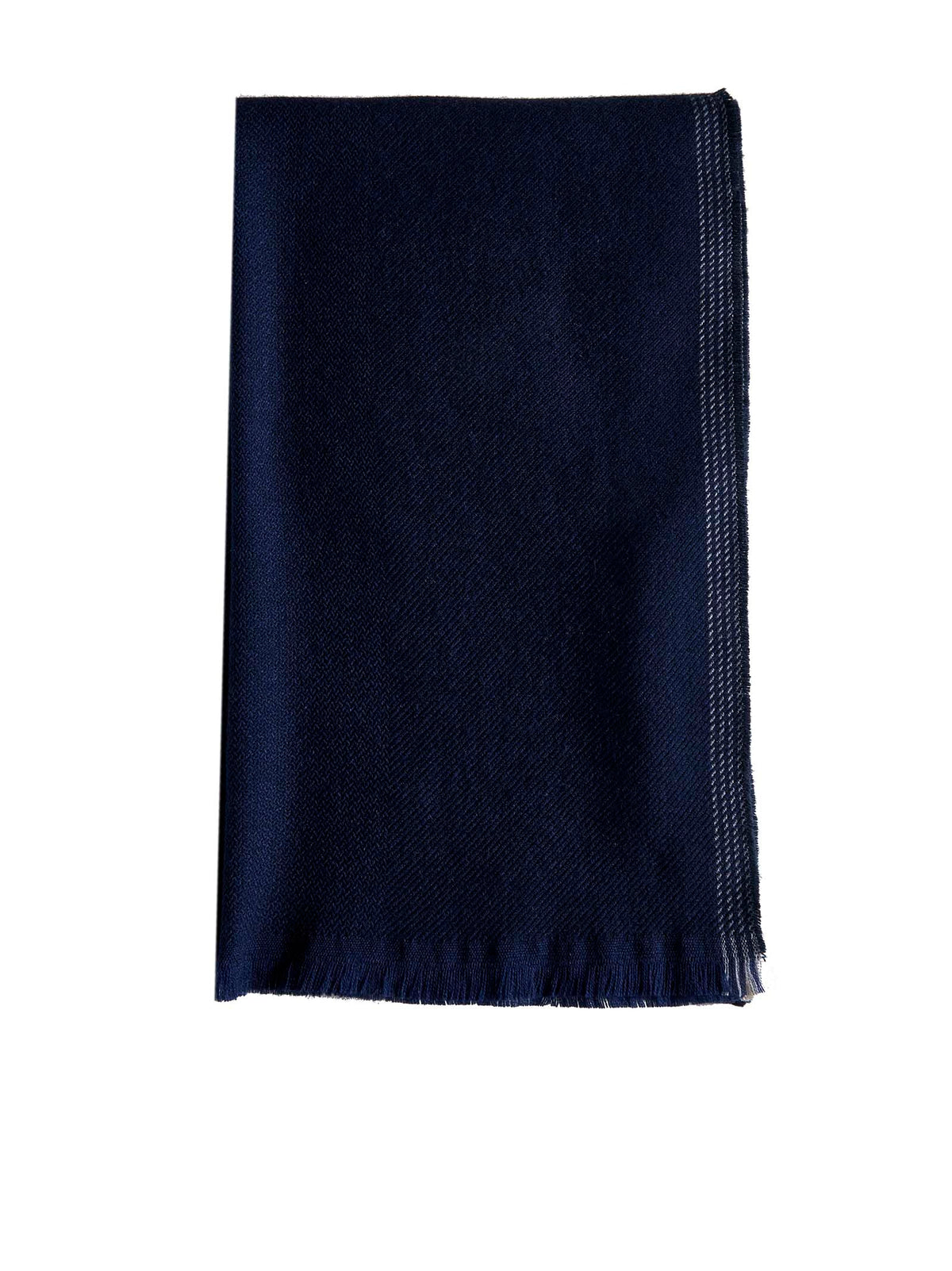Brunello Cucinelli Men Wool And Cashmere Scarf BRUNELLO CUCINELLI