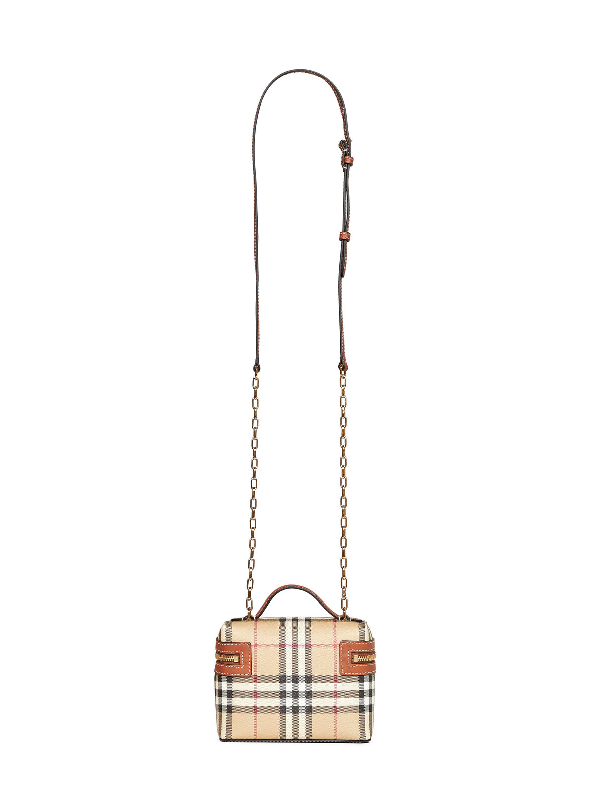 Burberry Women Beige Vanity Mini Check <Br/> BURBERRY