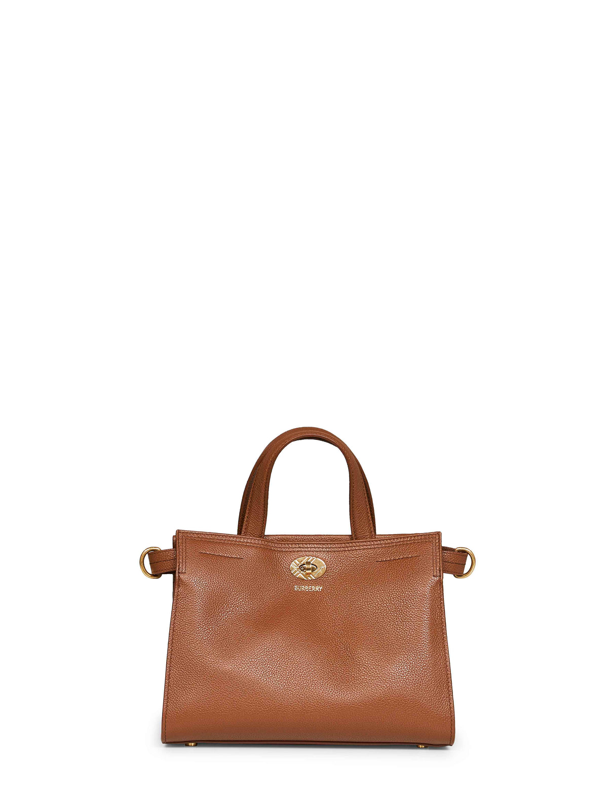 Burberry Women Brown Cotswolds Leather Tote Bag<Br/> BURBERRY