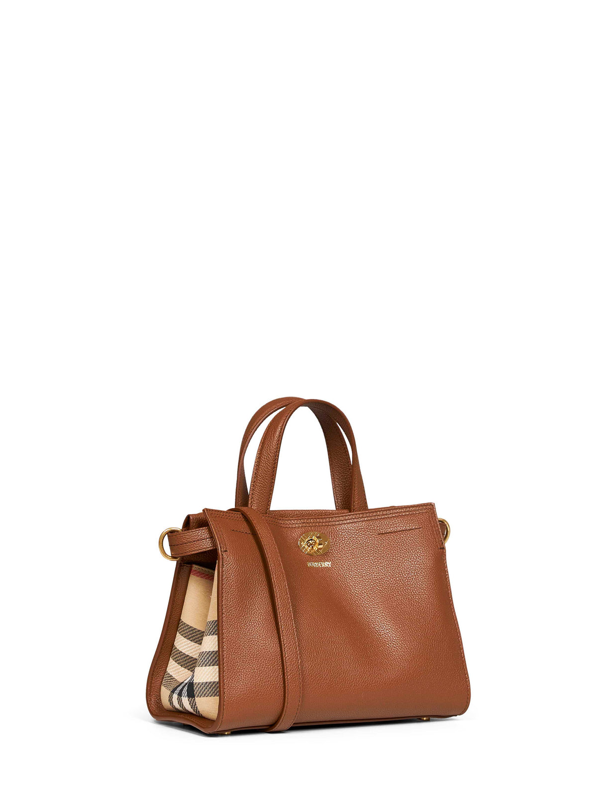 Burberry Women Brown Cotswolds Leather Tote Bag<Br/> BURBERRY