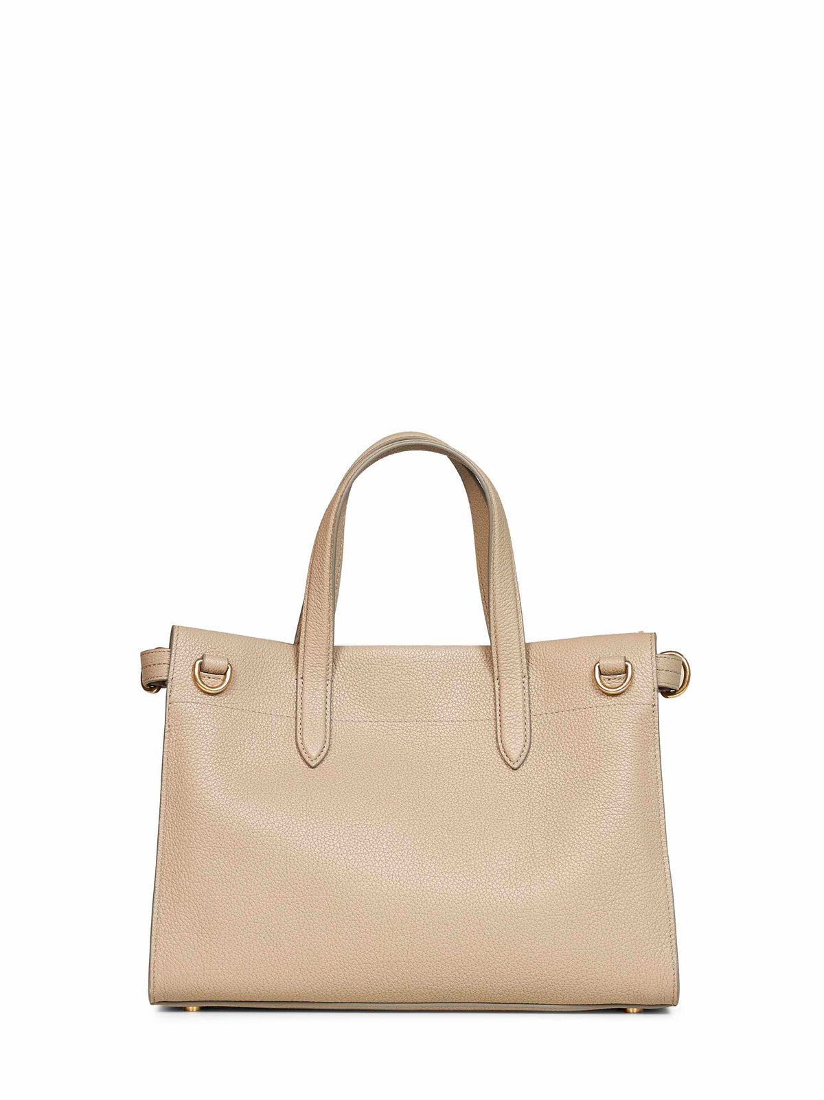 Burberry Women Beige Cotswolds Leather Tote Bag<Br/> BURBERRY