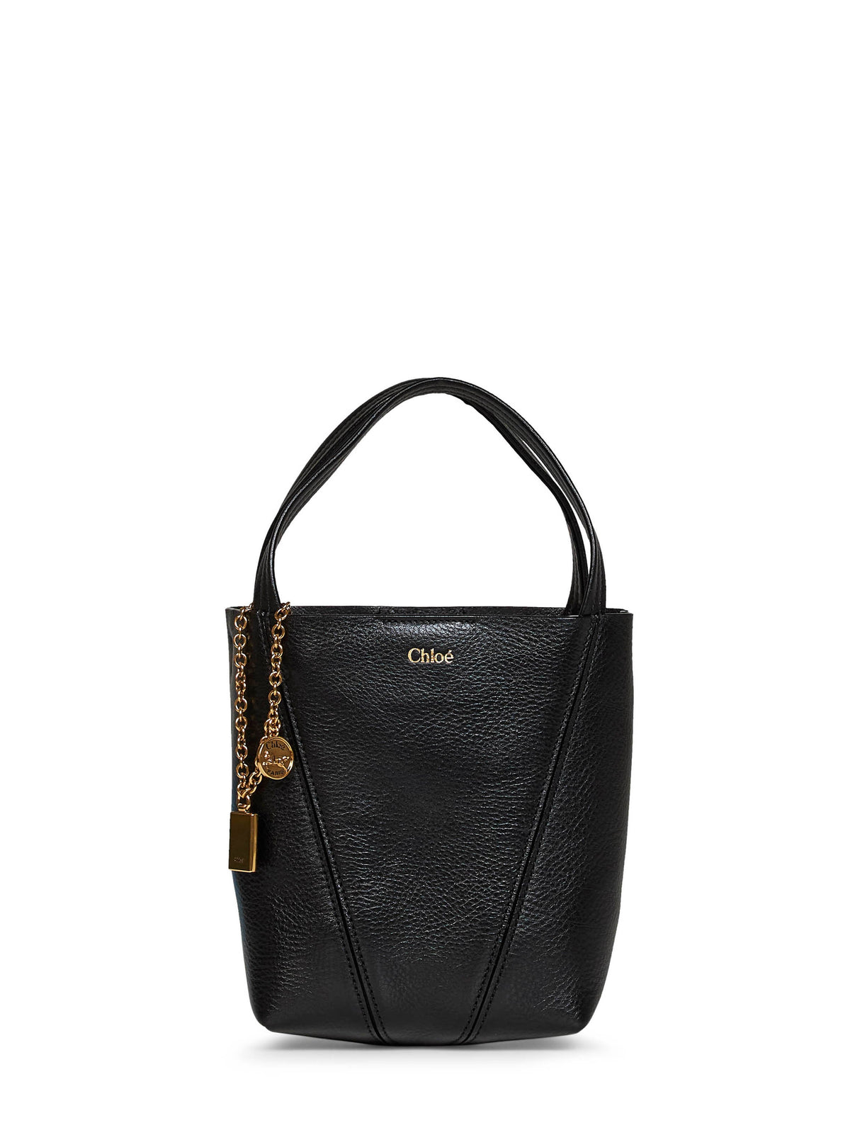 Chloé Women Black Chloé Spin Small Tote Bag CHLOE