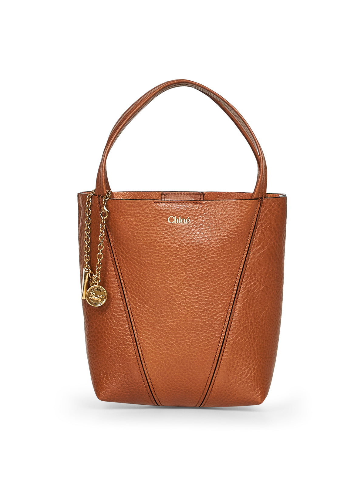 Chloé Women Brown Chloé Spin Small Tote Bag CHLOE