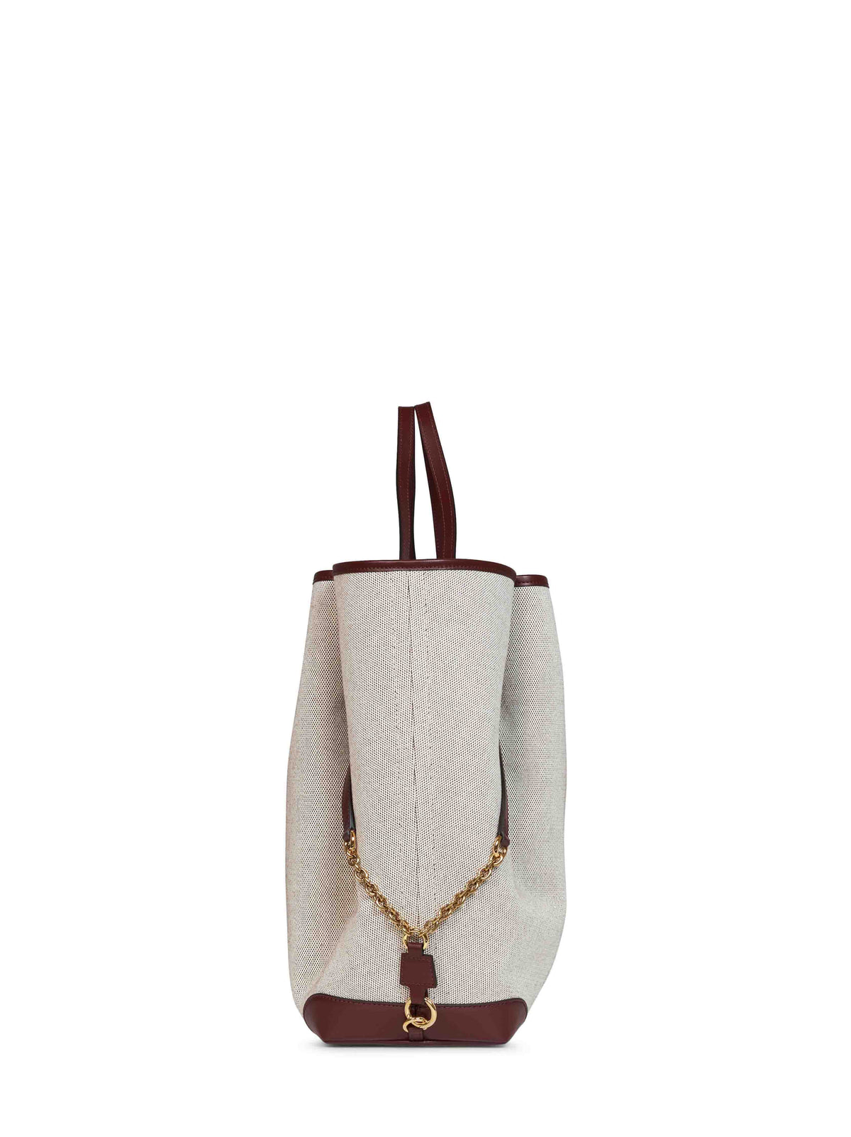 Chloé Women Crafty Brown Large Chloé Clover Shoulder Bag CHLOE