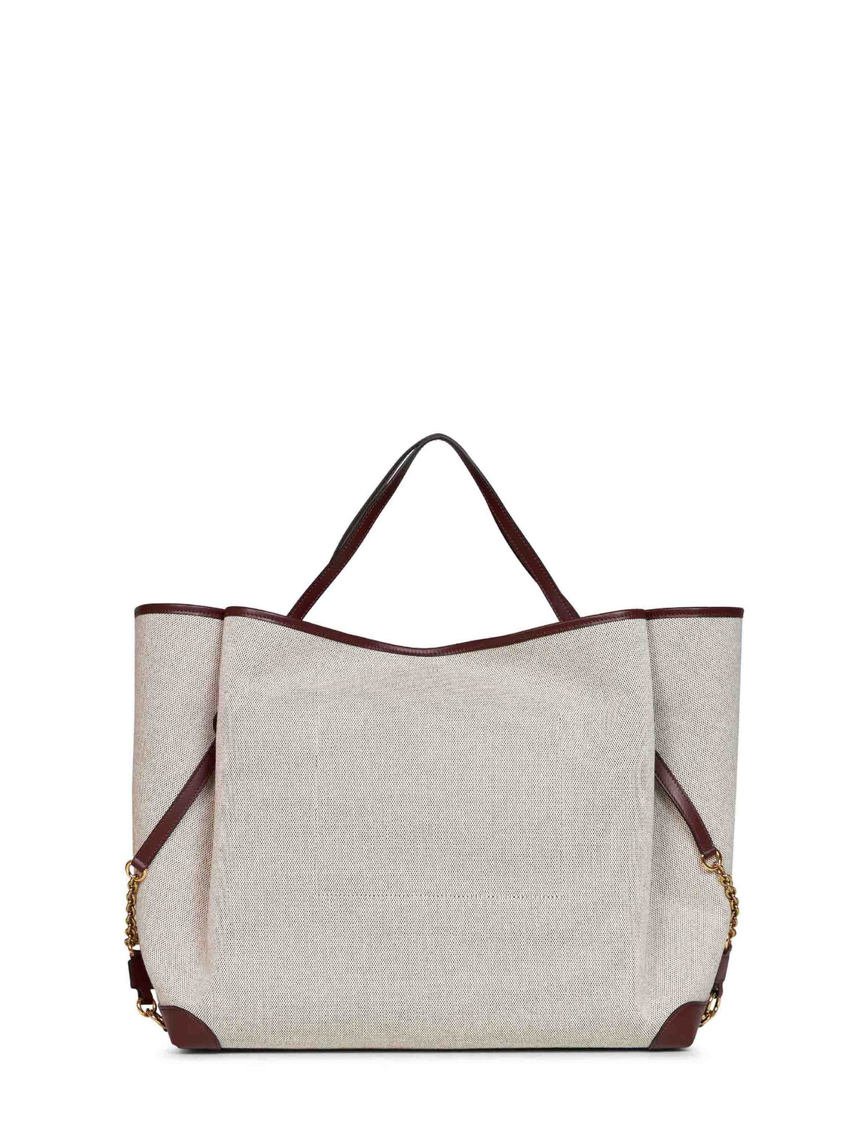Chloé Women Crafty Brown Large Chloé Clover Shoulder Bag CHLOE