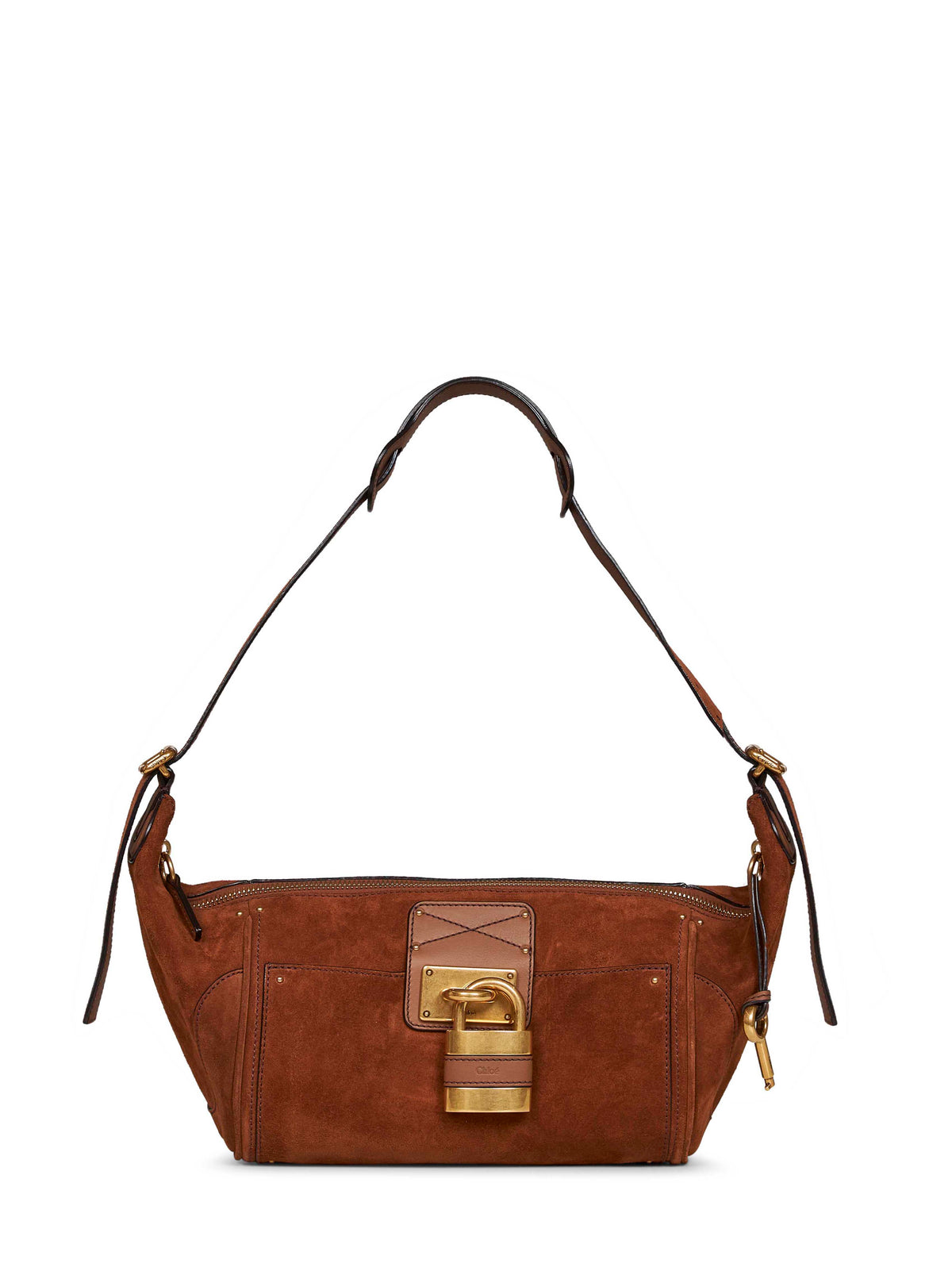 Chloé Women Vintage Brown Paddington Crossbody Bag CHLOE