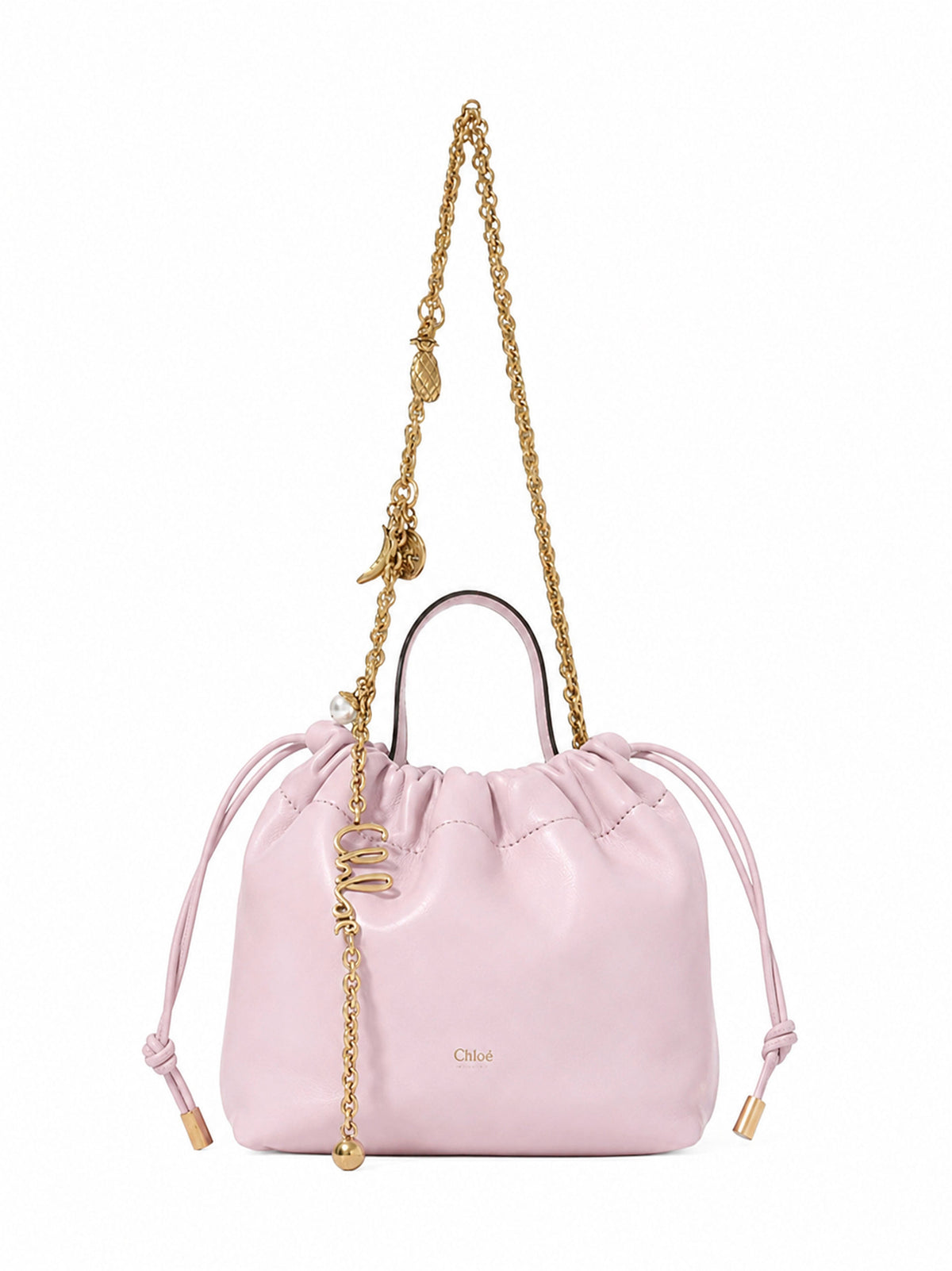 Chloé Women Light Lilac Chloé Icons Mini Shoulder Bag With Chain CHLOE