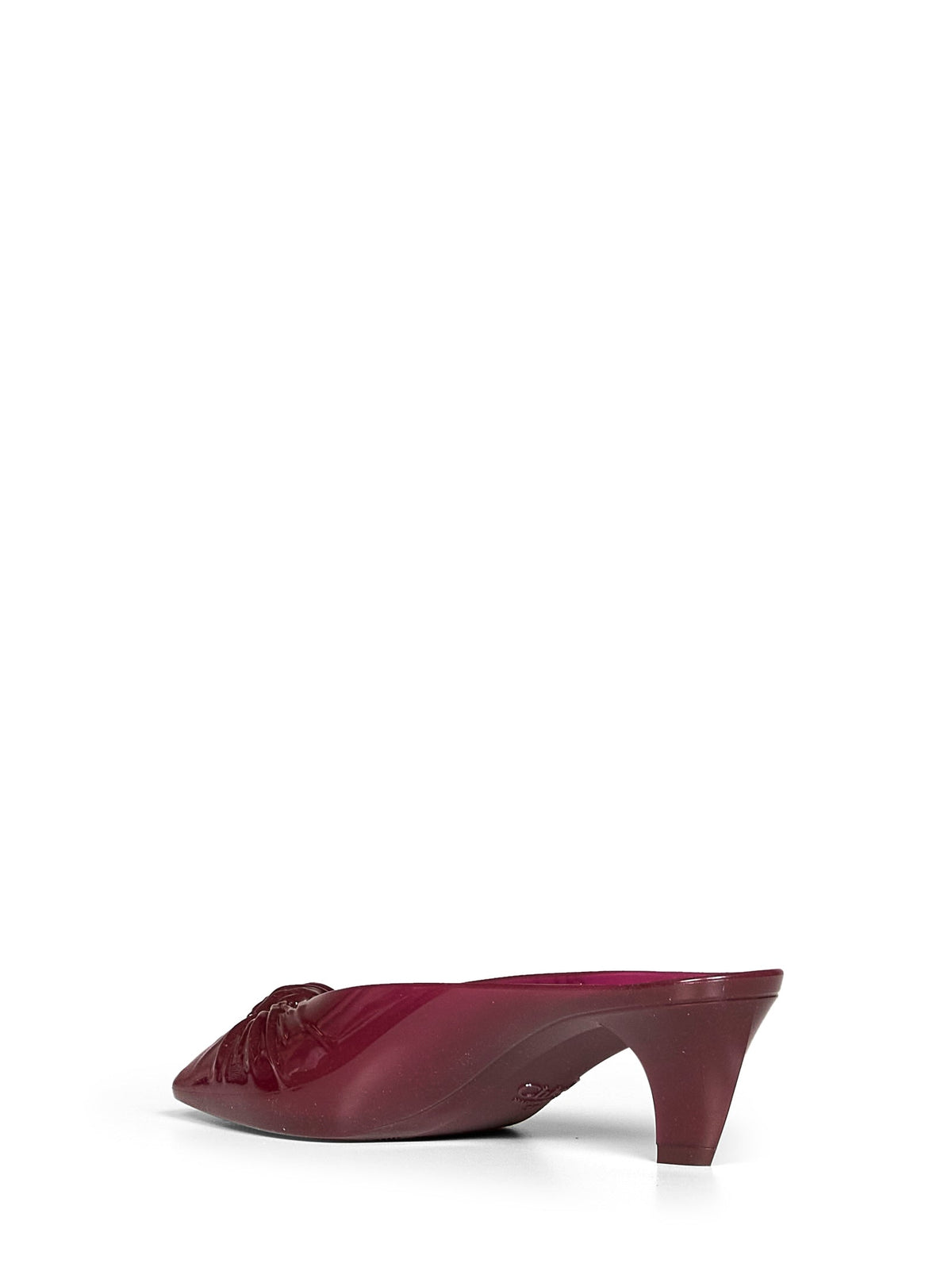 Chloé Women Garnet Chloé Jelly Mules CHLOE