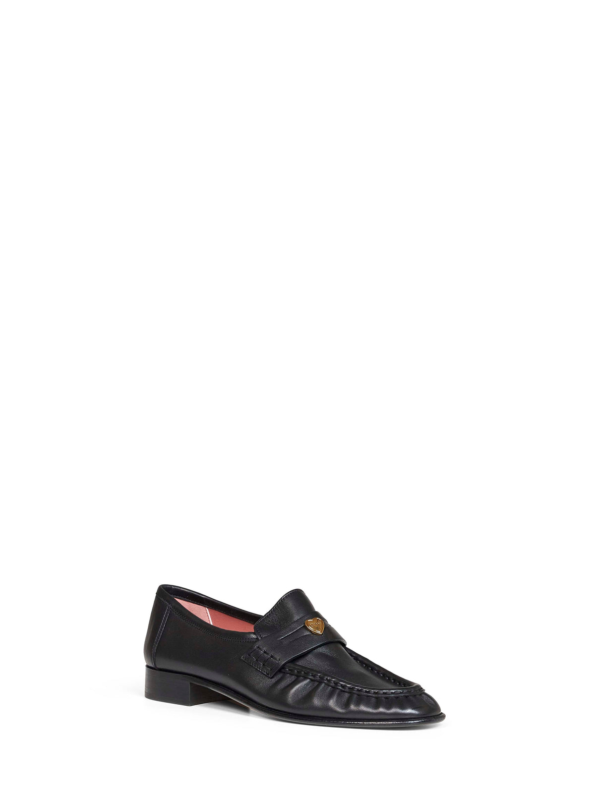 Chloé Women Black Soft Lambskin Leather Letti Loafers CHLOE