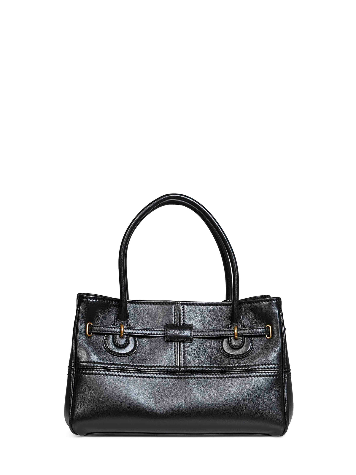 Chloé Women Black Small Paddington Sling Top-Handle Bag CHLOE