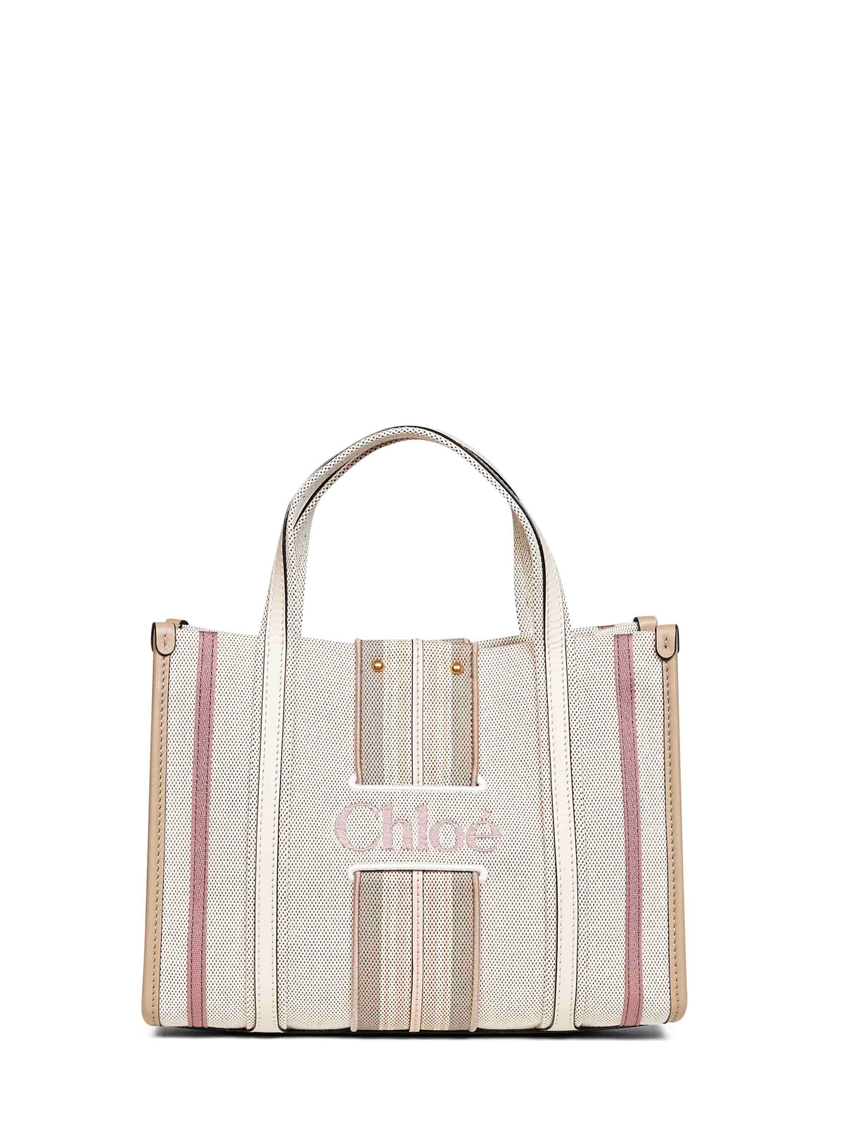 Chloé Women Nude Woody Loop Small Tote Bag CHLOE