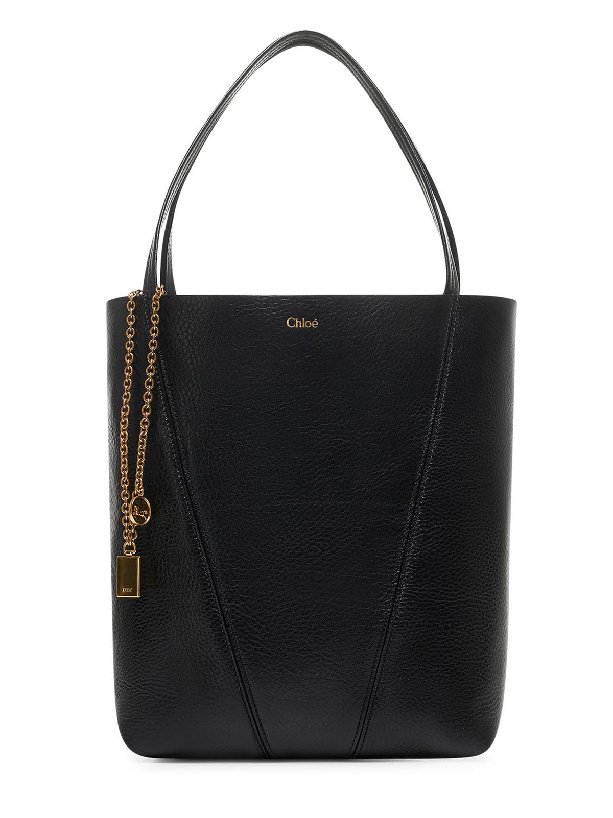 Chloé Women Black Chloé Spin Tote Bag CHLOE