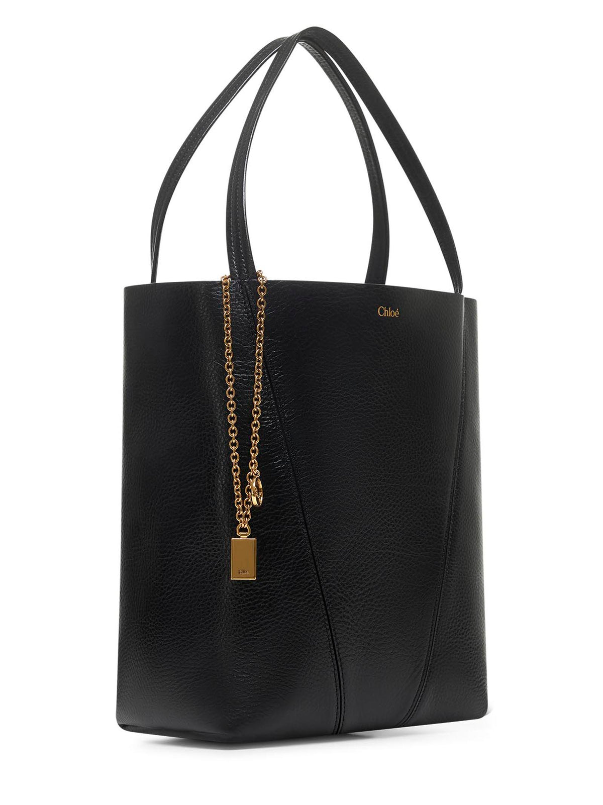 Chloé Women Black Chloé Spin Tote Bag CHLOE