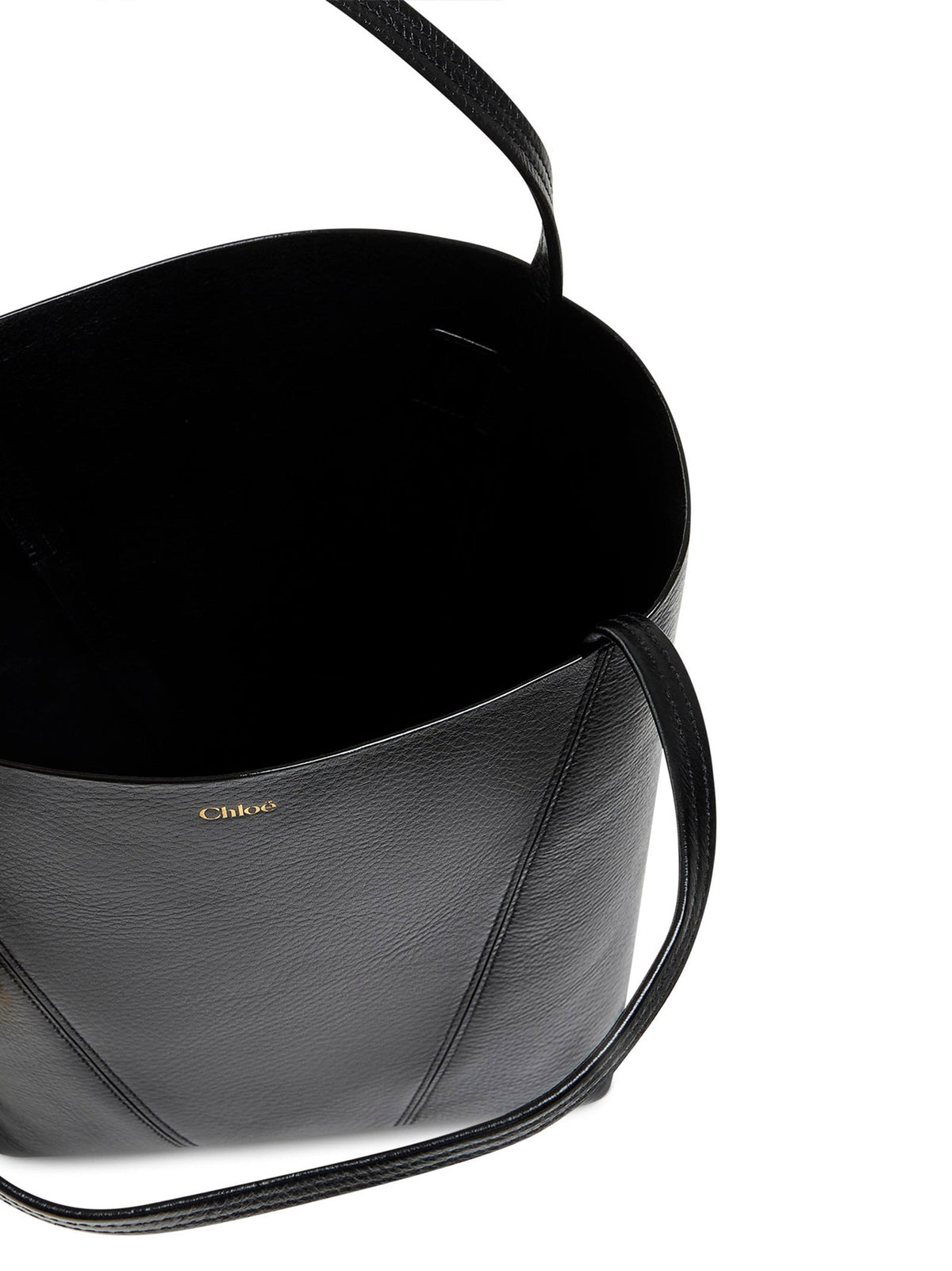 Chloé Women Black Chloé Spin Tote Bag CHLOE