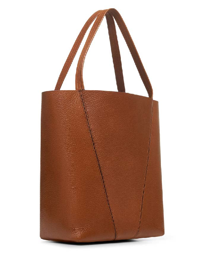 Chloé Women Clay Brown Chloé Spin Tote Bag CHLOE