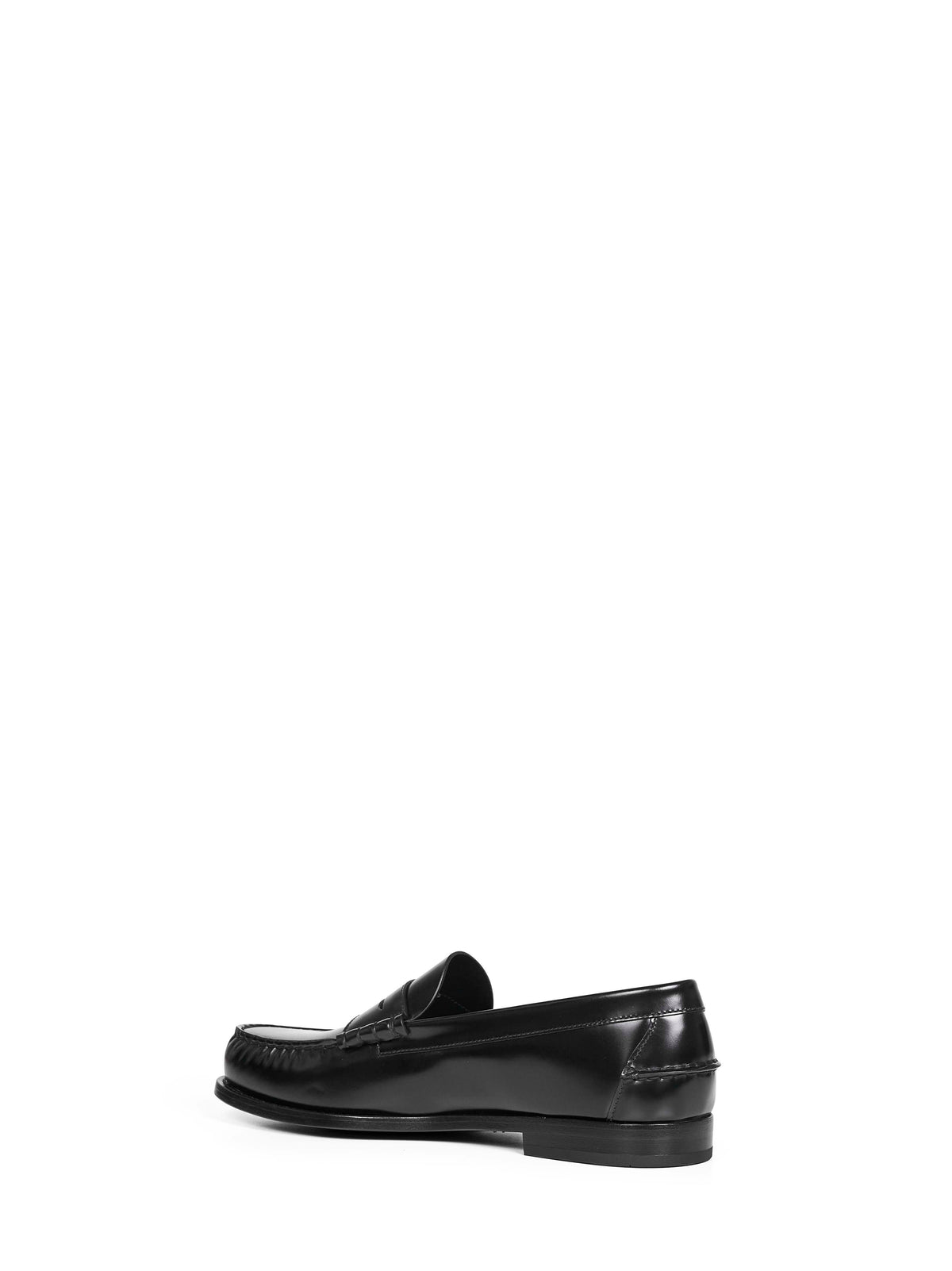 Church's Men Black Polished Fumè Leather Rowley Loafers CHURCH'S