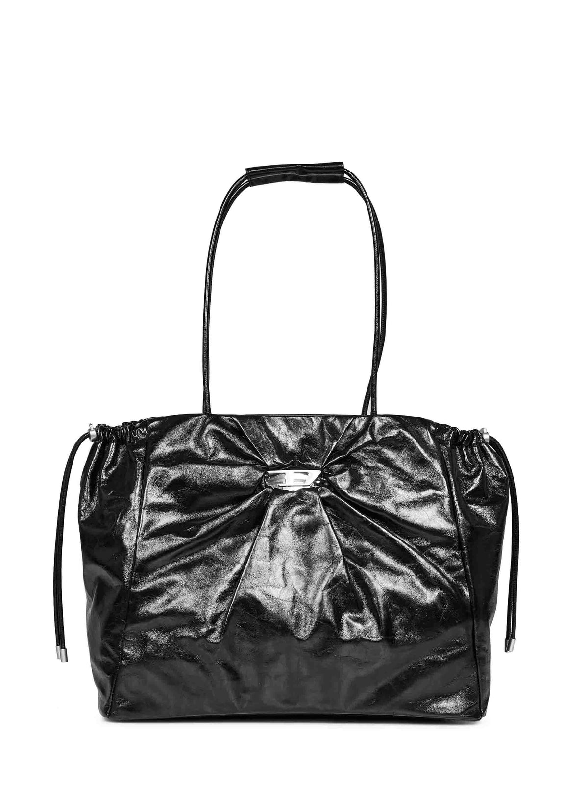 Diesel Women Black Scrunch-D Tote Bag DIESEL