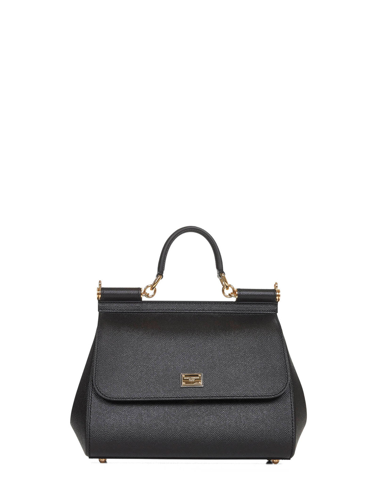 Dolce & Gabbana Women Black Large Sicily Handbag DOLCE & GABBANA