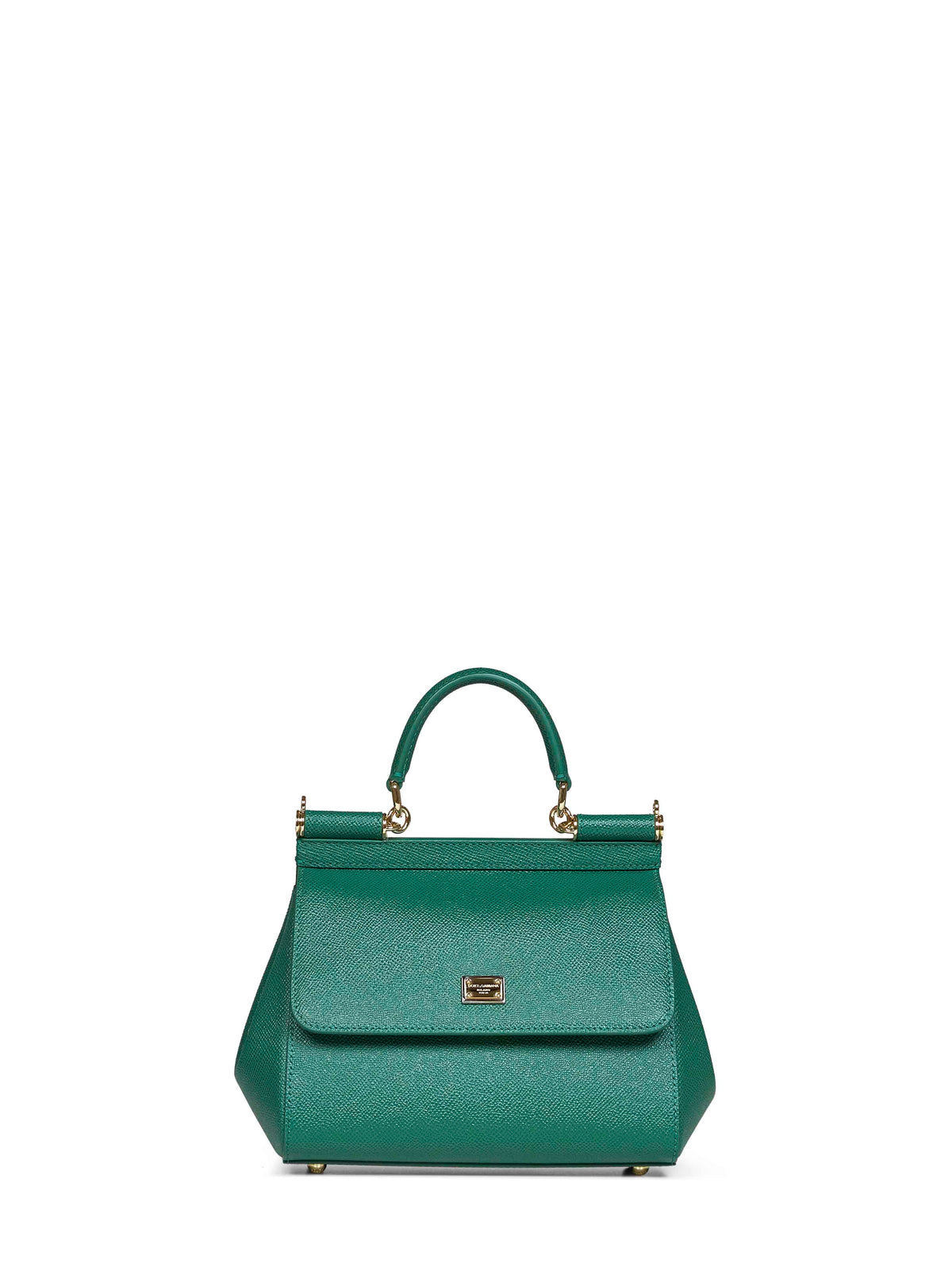 Dolce & Gabbana Women Emerald Green Small Sicily Handbag DOLCE & GABBANA