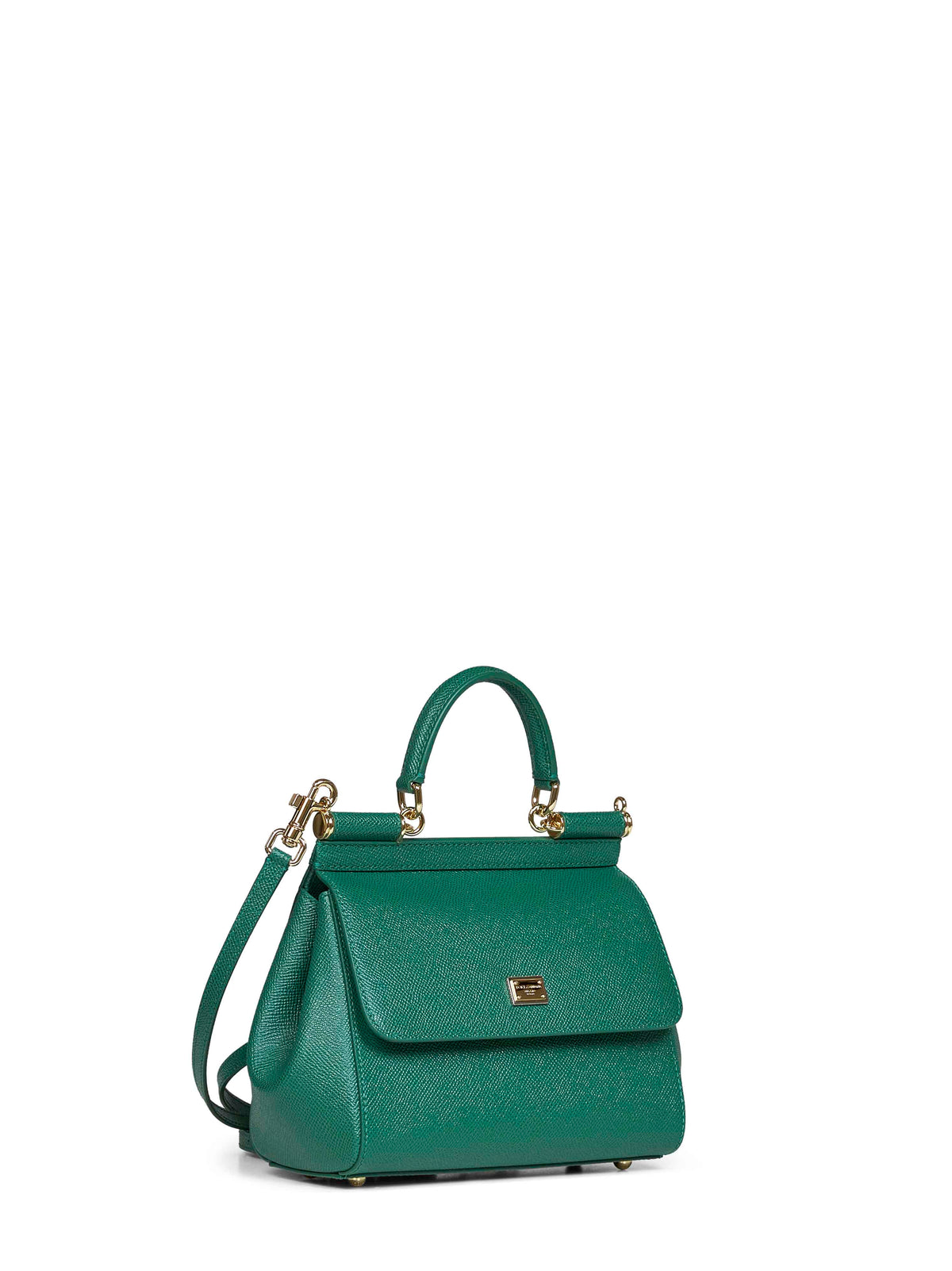 Dolce & Gabbana Women Emerald Green Small Sicily Handbag DOLCE & GABBANA