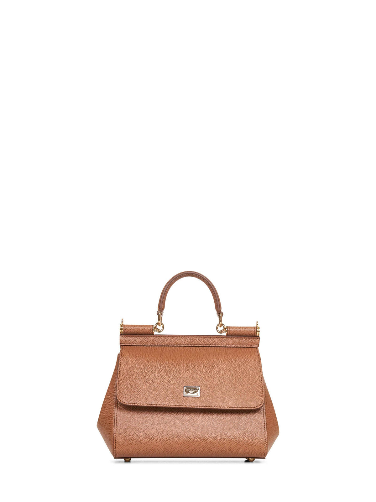 Dolce & Gabbana Women Medium Sicily Handbag In Camel DOLCE & GABBANA
