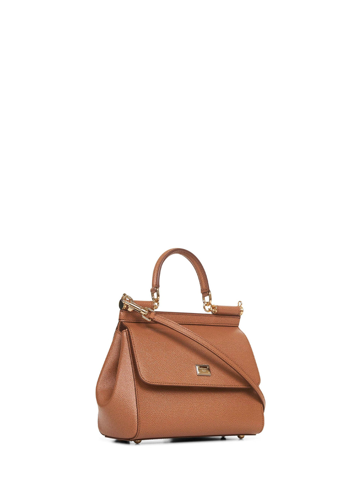 Dolce & Gabbana Women Medium Sicily Handbag In Camel DOLCE & GABBANA