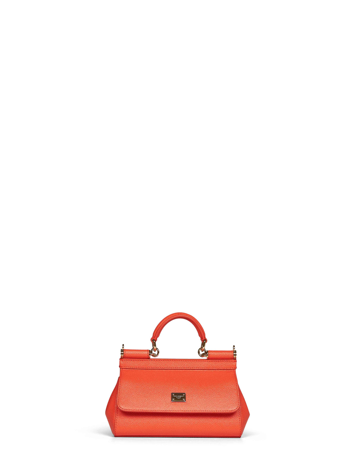 Dolce & Gabbana Women Orange Mini Sicily Handbag DOLCE & GABBANA