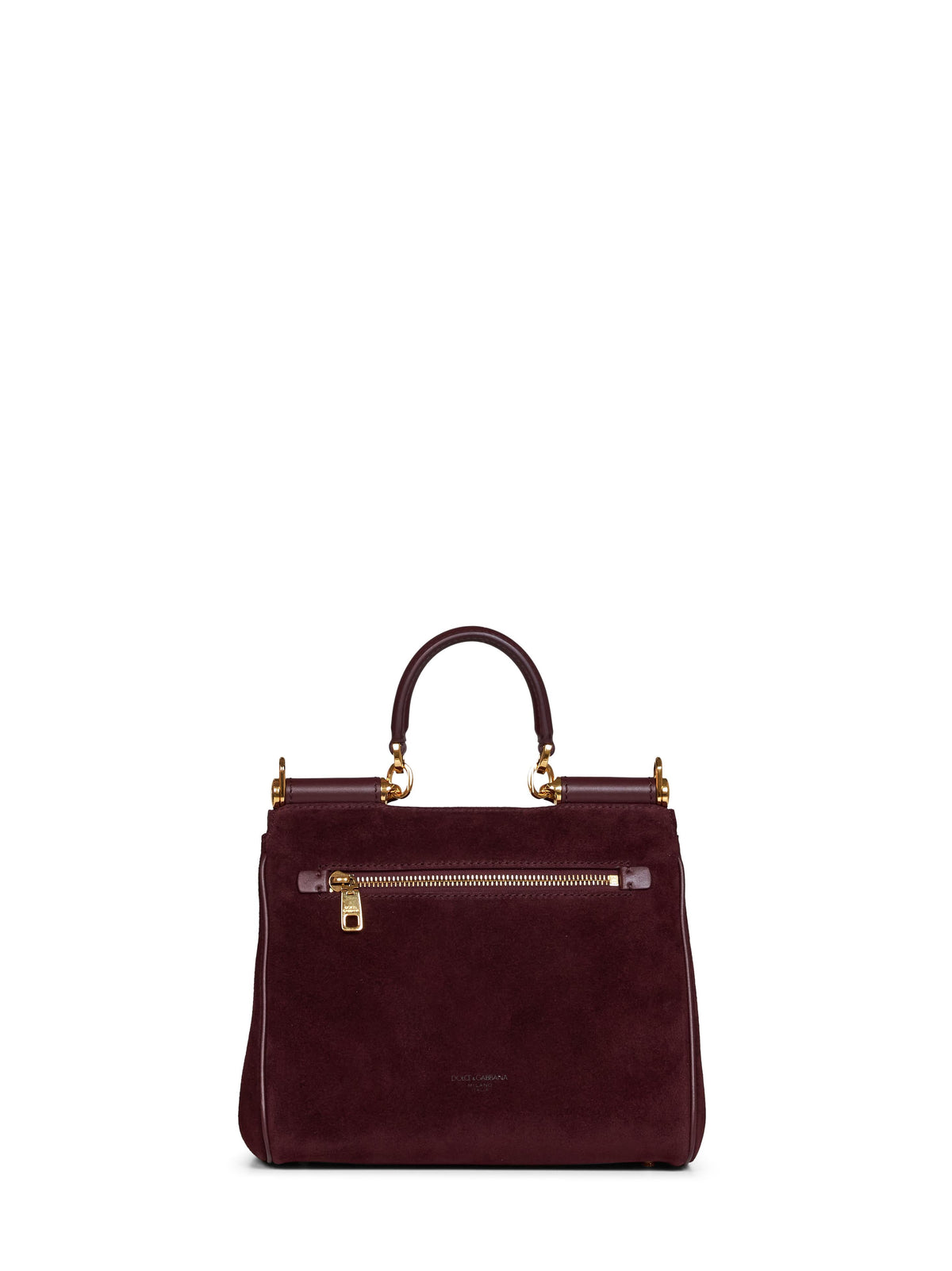 Dolce & Gabbana Women Burgundy My Sicily Small Handbag DOLCE & GABBANA